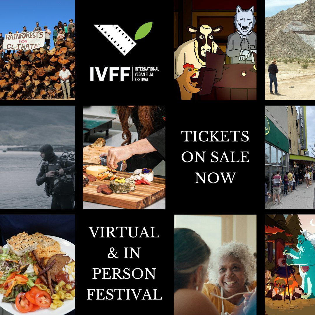 Tickets are on sale now! Ottawa: Nov 5, 2022 Virtual: Nov 7-21, 2022 theivff.com/tickets #vegan