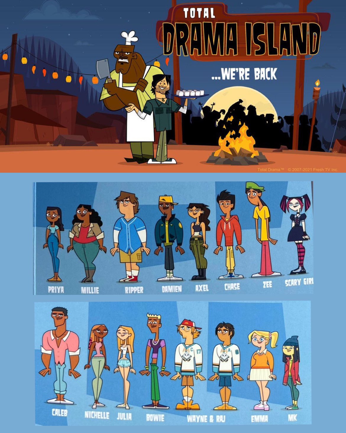 Total Drama Island Revival: Plot, characters & everything we know