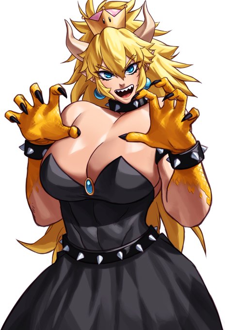 October 2022 Poll Winner: Bowsette! Spicy Alt below❤️ https://t.co/isj0HJcTjv