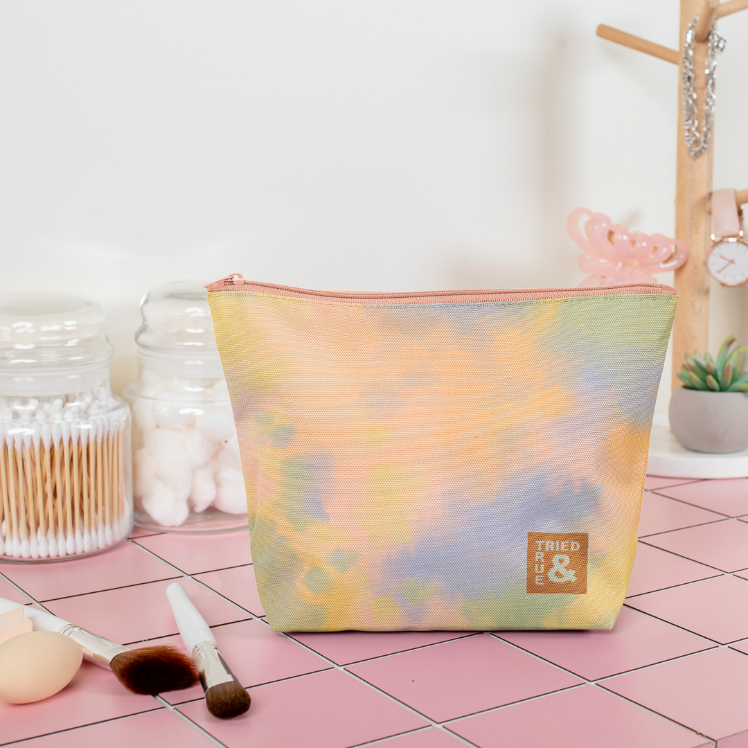 This cute Tweedle pouch keeps 1 plastic bottle out of the landfill! Our Heavyweight Poly contains 100% post-consumer recycled materials (RPET). This eco-friendly utility fabric has a heavier feel than our OG 4CP-Poly, is more durable, and is made consciously. Buy goods, not bads!