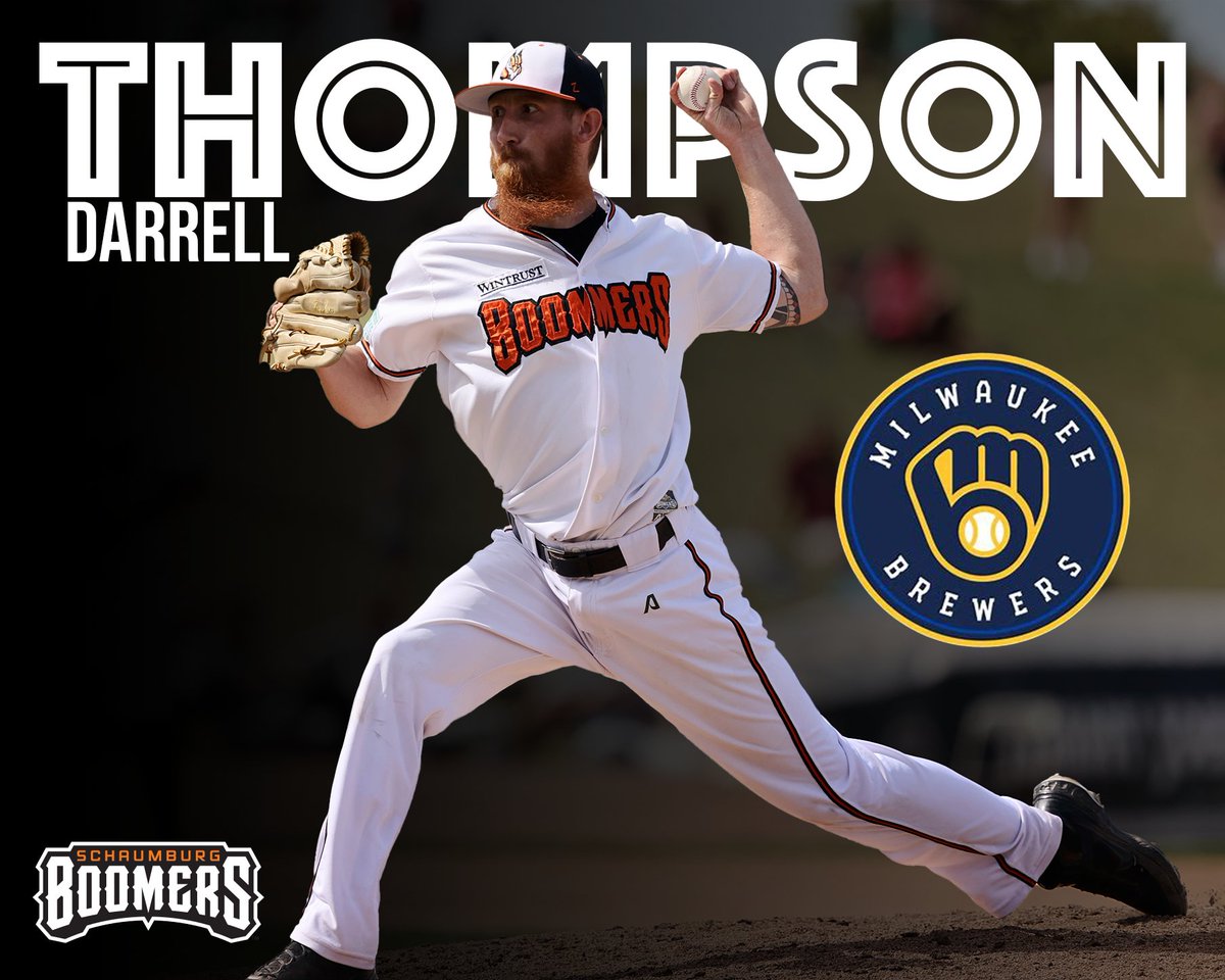 2022 ALL-STAR Darrell Thompson has signed with the Milwaukee Brewers! We wish you all the best Darrell! #bigtimeboomer #B4L

Full story on our website bit.ly/3MByQfP