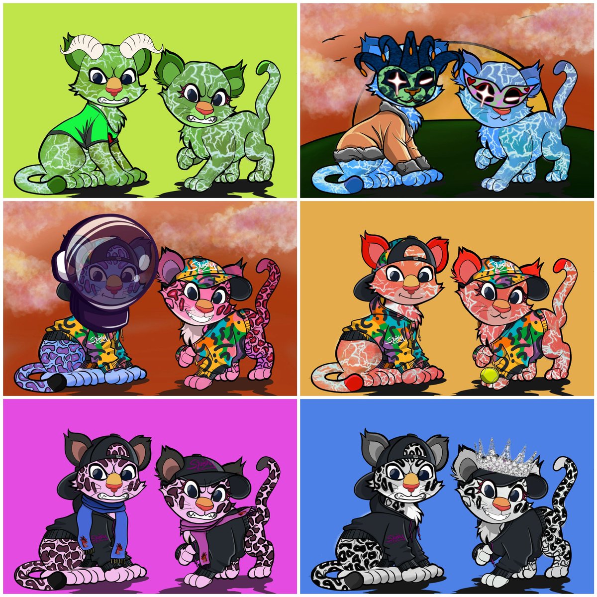 Algo_pard's tweet photo. Hey #algofam
Did you know,

Our GEN2- PARDCUBS is a Cross Collab Collection (3C). We have total of 6 artists signatures on the collection (plus our artist)! 

Their traits are the most rare! 😻 
@PennyCrayonNFTs
@RadRedDragon
@fuckedupjesters
@iamalgoblin
@meerkatNFT

#AlgonNFTs https://t.co/jq6K4ySaVh