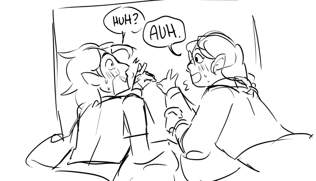 jovianplanets's tweet photo. #huntlow #tohspoilers i was gonna clean this up but wrist hurty LOL

anyways uhm. wolves? 🌝 https://t.co/l1G2d50MbF