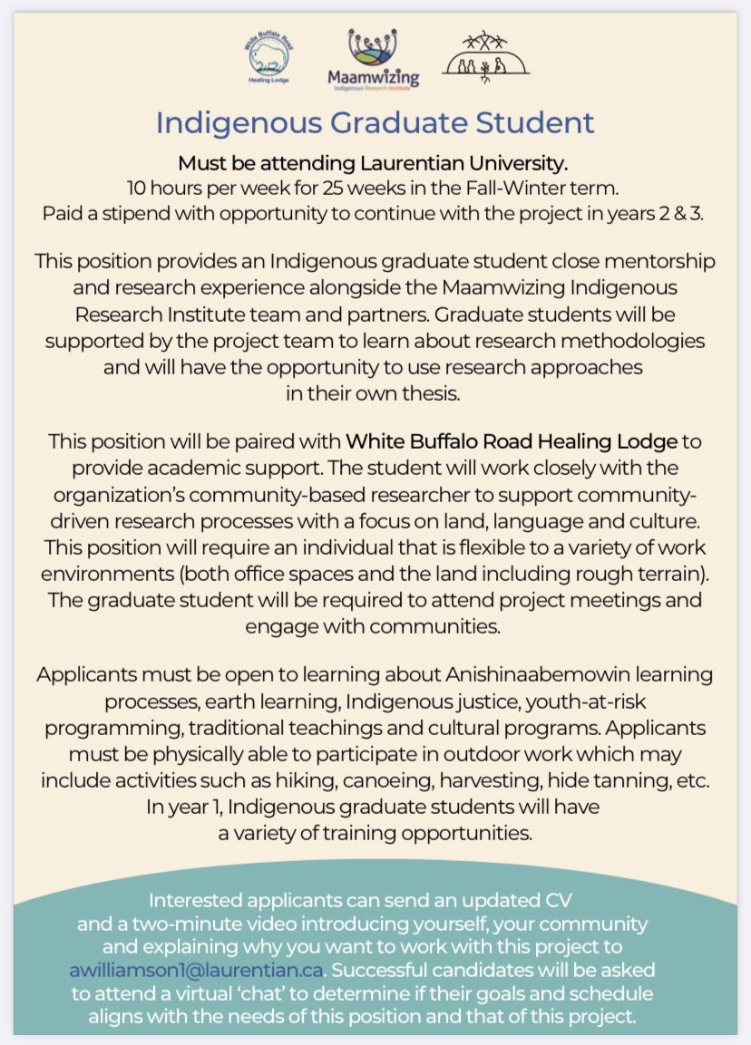 Maamwizing Indigenous Research Institute tweet media