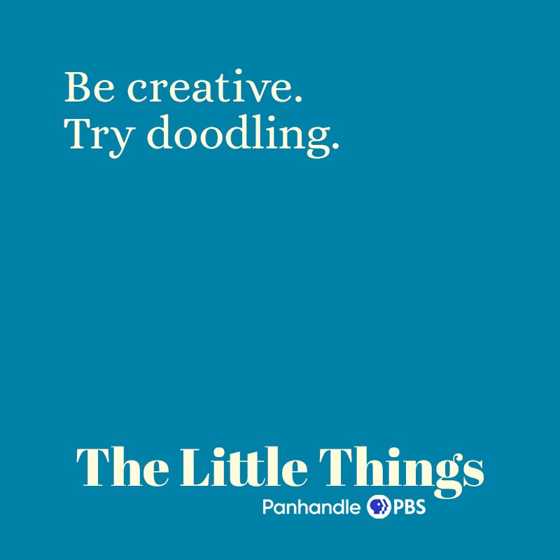 The results may surprise you. 

#thelittlethings #mentalhealth #mentalhealthawareness #mentalhealthmatters #pbs #actuallypbs #panhandlepbs #doodle #creativejournaling #creativity #breakthestigma