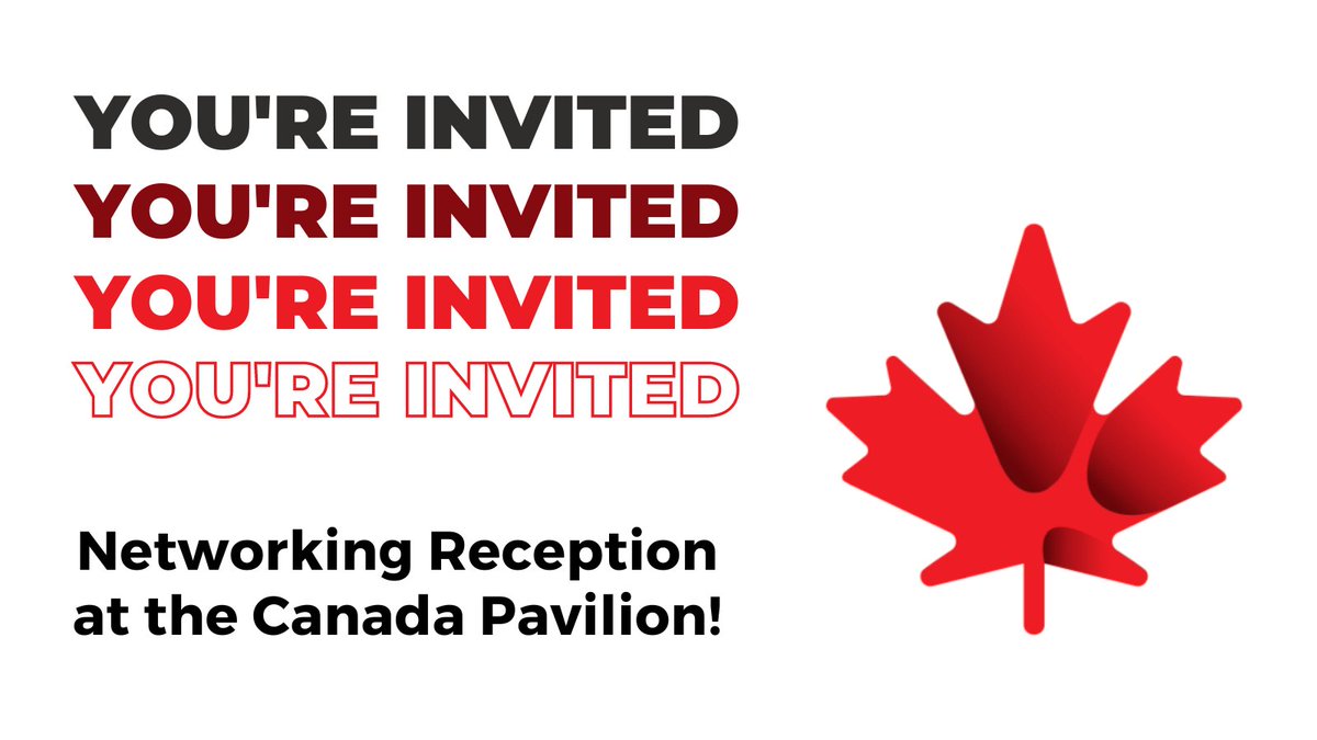 Telefilm_Canada's tweet photo. ✨ Meet Canadian companies and discuss projects and coproduction opportunities at our Networking Reception from 5pm - 7pm at the Canada Pavilion (R8. E1)!
@mip #MIPCOM2022 #Mipcom22 https://t.co/0akmamBzw8