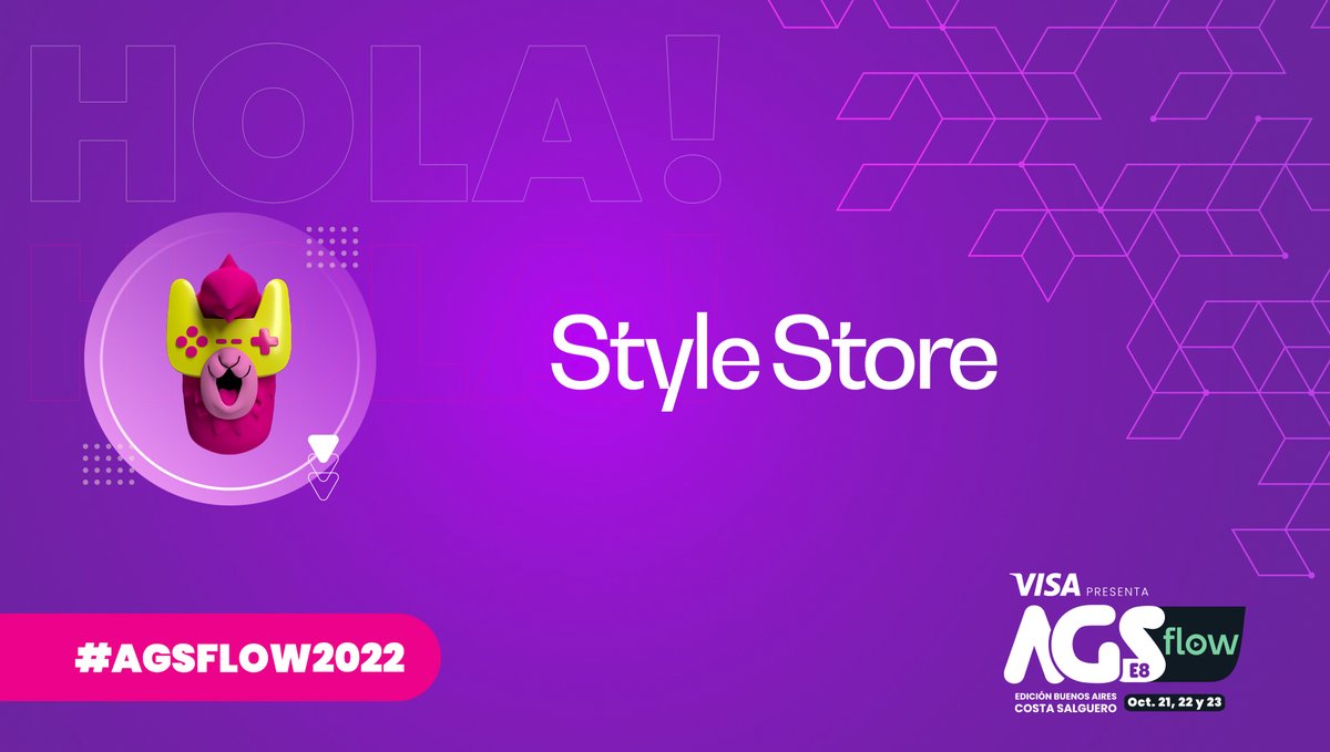 ArGameShow's tweet photo. Parame todo ✋🏼 llega una experiencia de lujo a #AGSFlow2022 ⭐️⭐️⭐️⭐️⭐️
Así como te trae siempre lo mejor en estilo, también te trae la mejor experiencia #JustDance
¡Demostrá tus pasos en la Zona Dance gracias a @StyleStoreAr! 💃🏼🕺🏻
#AGSContenidos #AGSEsports #AGSMusica #JDArg https://t.co/4C7Jl8fbzI