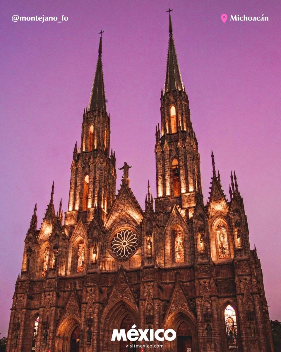 VisitMex's tweet photo. ¿Sabes por qué llaman "La Inconclusa" al Santuario de Nuestra Señora de Guadalupe en #Michoacán? Esta obra fue inaugurada en 2008 tras haber sido abandonada por más de 70 años ✝️🔔
📸 @montejano_fo
#VisitMéxico #LaInconclusa https://t.co/oYy2clg721