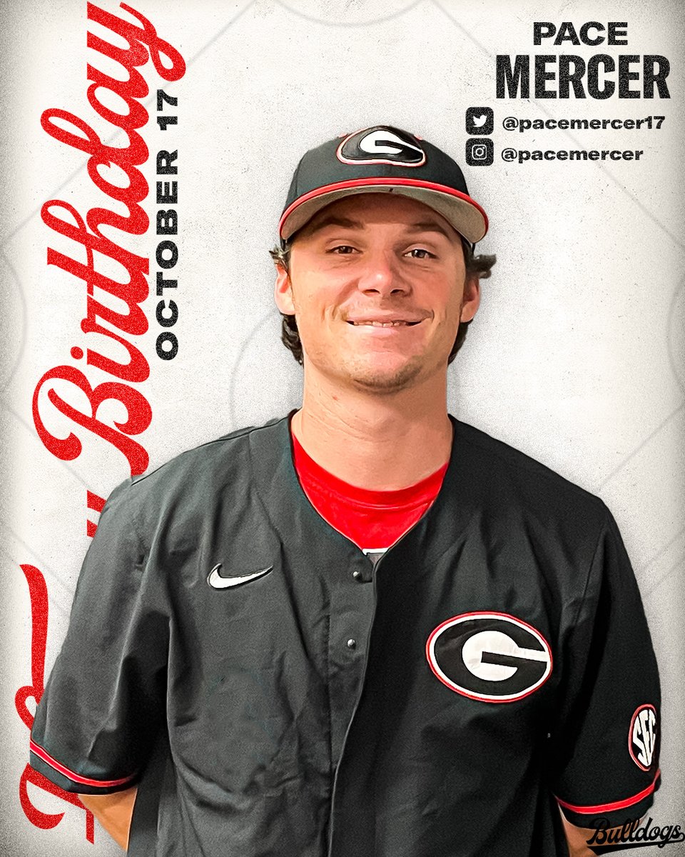 Happy Birthday <a href="/pacemercer17/">Pace Mercer</a>‼️

#GoDawgs