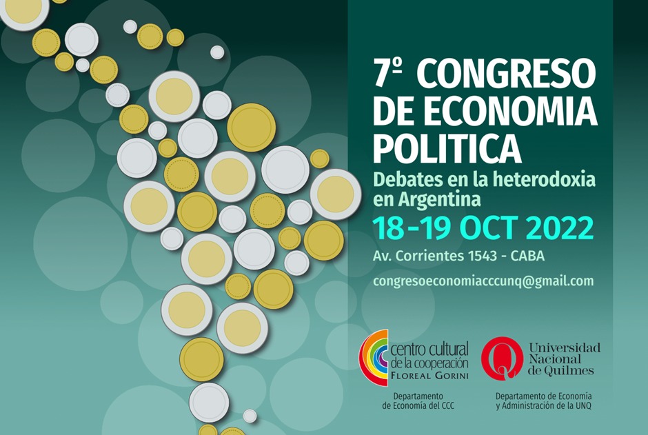 ecopolccc's tweet photo. Mañana martes 18/10 nos encontramos aquí a las 17 horas.
🗓️7mo. Congreso de Economía Política 

📌Organizan: 
@ecopolccc
@UNQoficial https://t.co/v6FBxPLR4b