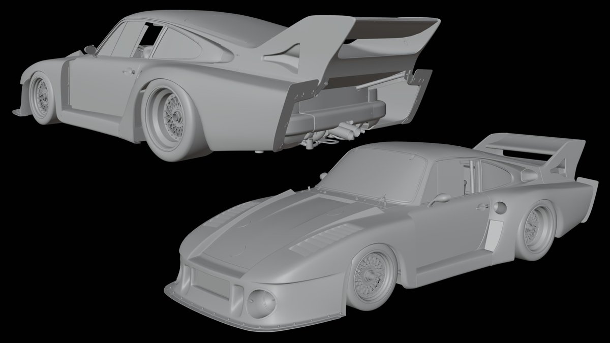 1979 Joest 935 #Blender3d #b3d