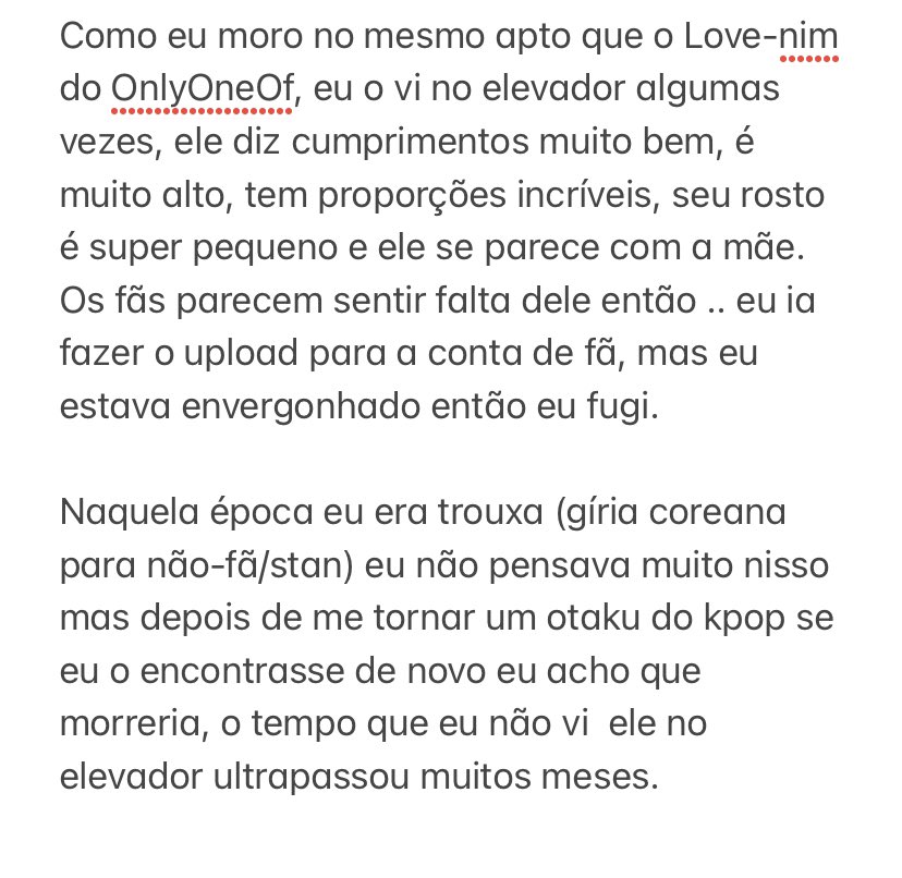 Tradução do post completo: