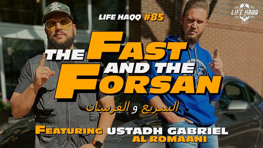 Life_Haqq's tweet photo. All New Episode of Life Haqq out now!

Watch "The Fast &amp; The Forsan," a special "CarCast" session where @drsyedibniqbal &amp; Ustadh Gabriel @alromaani discuss key areas &amp; needs for youth and young men, building confidence &amp; capability among Muslim Men.

▶️ https://t.co/CjmIAtIifV https://t.co/1GXn22NIlk