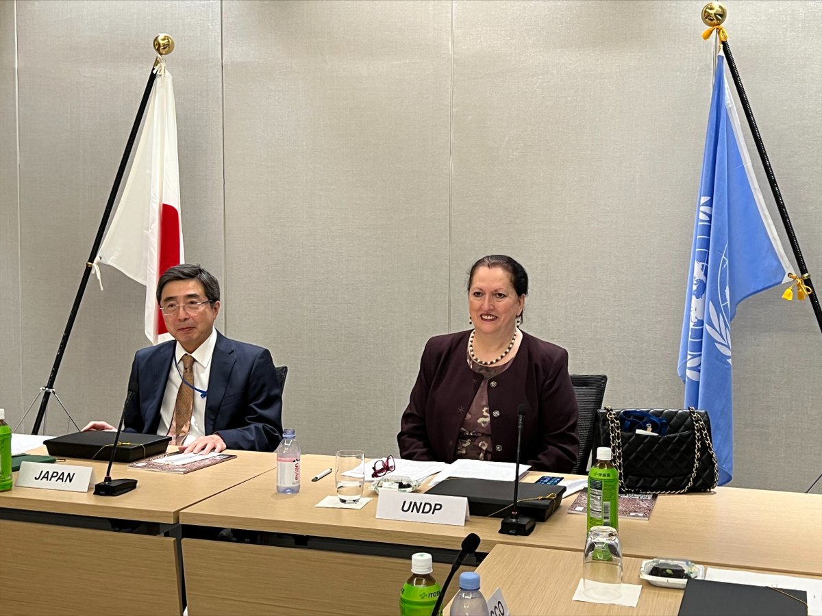 A pleasure to join HE Ambassador Ishikane 🇯🇵and PRs from the region to launch our latest partnership report with @JapanMissionUN. Tangible results on the ground show how much potential there is in the region to build back better and to achieve the #SDGs: bit.ly/3D3DfVN