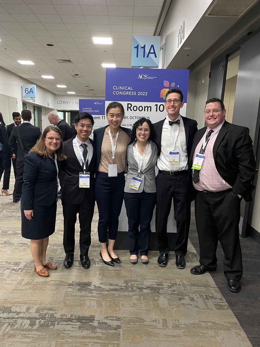 Michelle C. Salazar, MD MHS (@mcsalazarmd) on Twitter photo Some of the fantastic <a href="/YaleSurgery/">Yale Surgery</a> <a href="/YaleSurgRes/">Yale Surgical Residency</a> humans at #ACSCC2022.
<a href="/LisaKodadek/">Lisa Kodadek, MD</a> <a href="/DanielKerekes4/">Daniel Kerekes, MD</a> <a href="/PeterLeeZhanMD/">Peter Zhan</a> Some of the fantastic <a href="/YaleSurgery/">Yale Surgery</a> <a href="/YaleSurgRes/">Yale Surgical Residency</a> humans at #ACSCC2022.
<a href="/LisaKodadek/">Lisa Kodadek, MD</a> <a href="/DanielKerekes4/">Daniel Kerekes, MD</a> <a href="/PeterLeeZhanMD/">Peter Zhan</a>