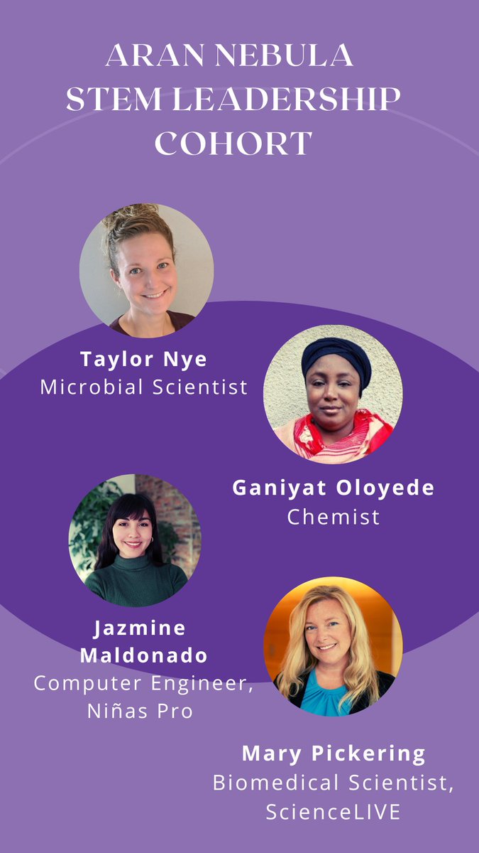 AranNebula's tweet photo. If you saw our post on LinkedIn last week then you know that we just announced our first #STEM leaders of the Aran Nebula Foundation! Check out our post on LinkedIn here: https://t.co/XxJTYBIqgK https://t.co/igLMw7kmrf