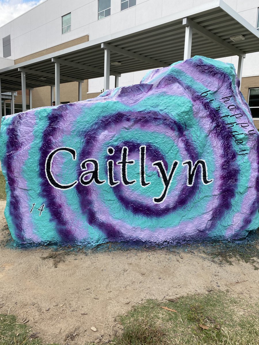 HBD Caitlyn—Hope it was groovy!!