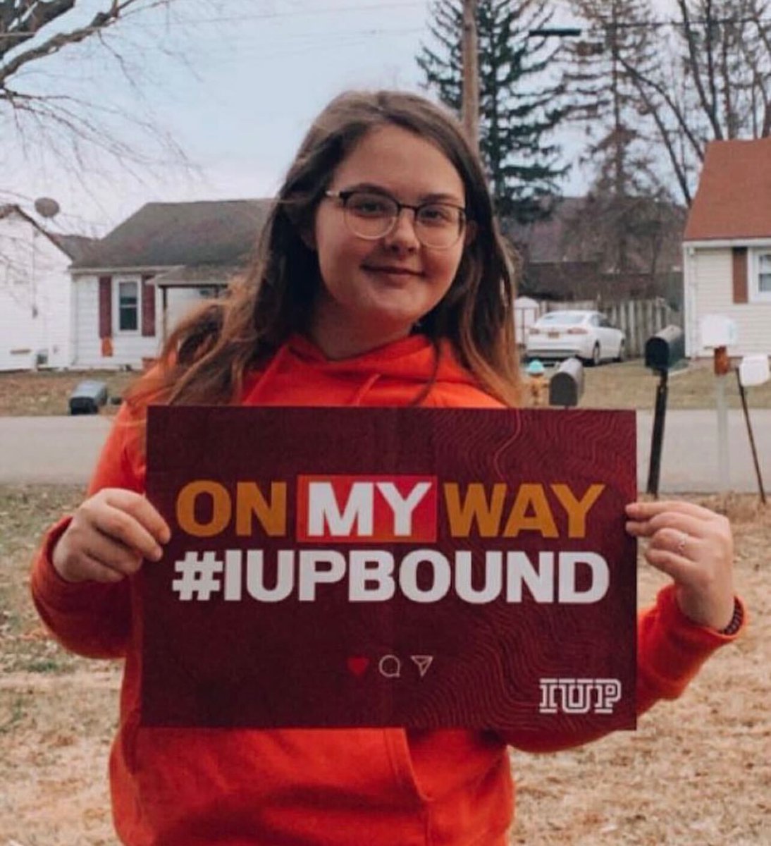 IUPedu's tweet photo. These future hawks are #IUPBound! Current students and alums, comment your favorite spot on campus, favorite place to grab a bite to eat, or local shop they should check out when they arrive at IUP! https://t.co/uqjhwT4Vq6