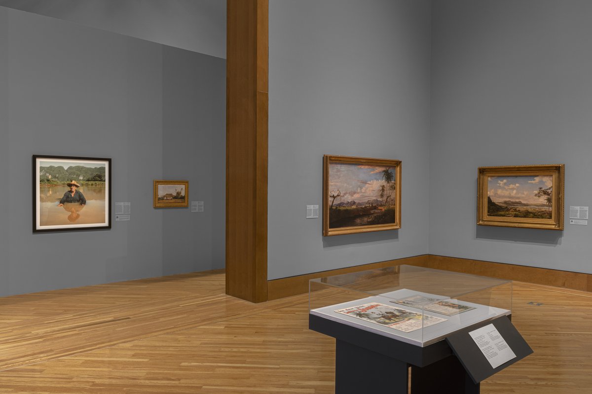 FrostArtMuseum's tweet photo. You won’t want to miss tomorrow’s #CuratorTour. This tour will highlight works featured in the exhibition “In the Mind's Eye: Landscapes of Cuba.” 

The exhibition tour will start at 12pm. 

Photography by Michael R. Lopez. https://t.co/dUYkiqsilD
