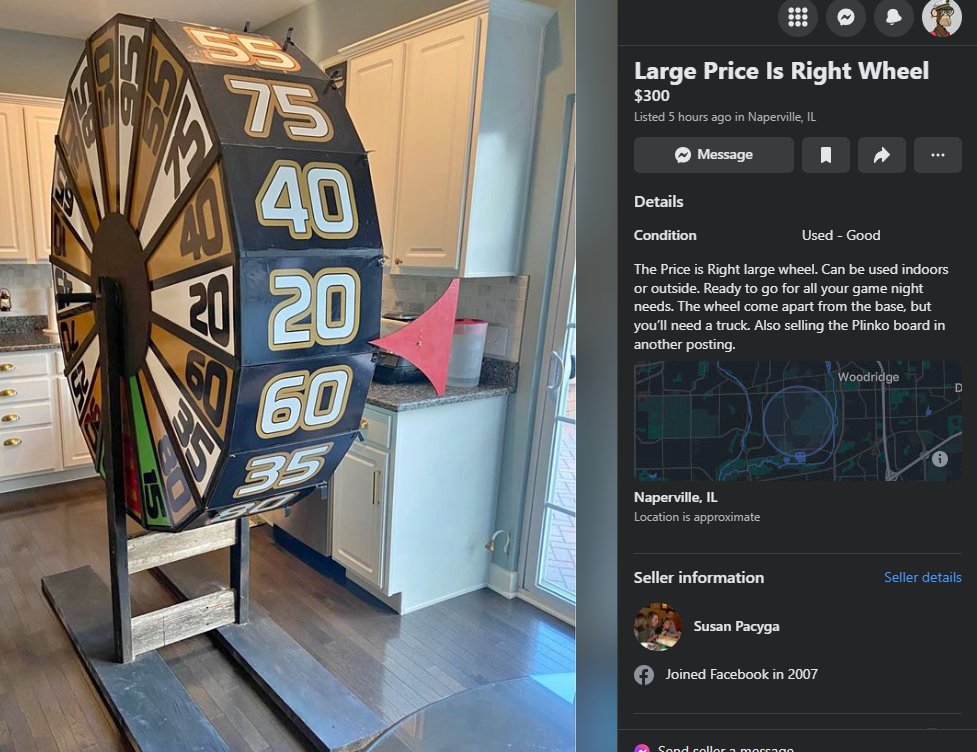 Sometimes I think it's for the best that I don't have a larger house to keep me from buying shit like this...
