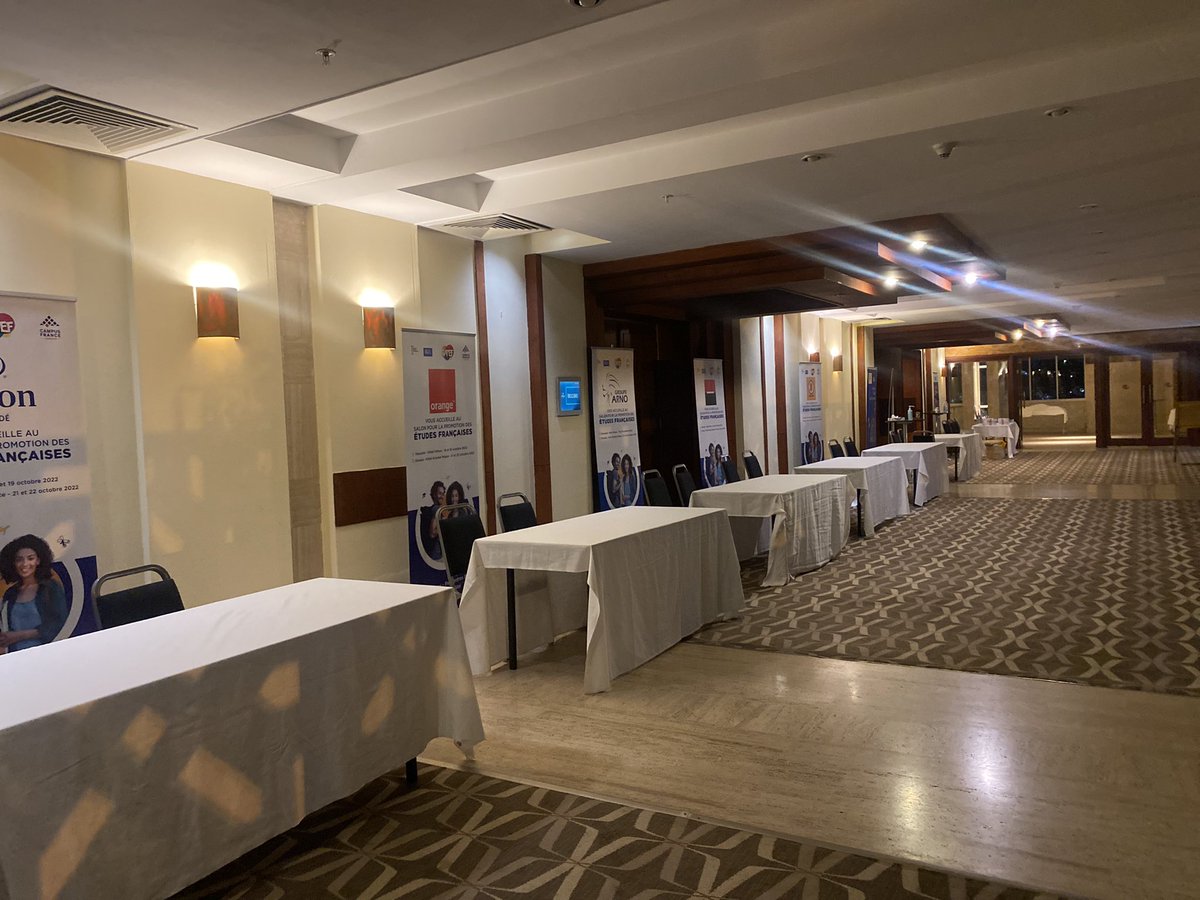 CampusFranceCam's tweet photo. Loading⌛️..90%
Retrouvez -nous dès demain à l’hôtel Hilton Yaoundé et à l’Institut Français du Cameroun de 9h à 17h30
Entrée libre et gratuite!

#SAPEF_2022
#CooperationFranceCamer
#CampusFranceCameroun
#InstitutFrançaisduCameroun
#AmbassadeDeFranceAuCameroun https://t.co/xLR3LZDTAq