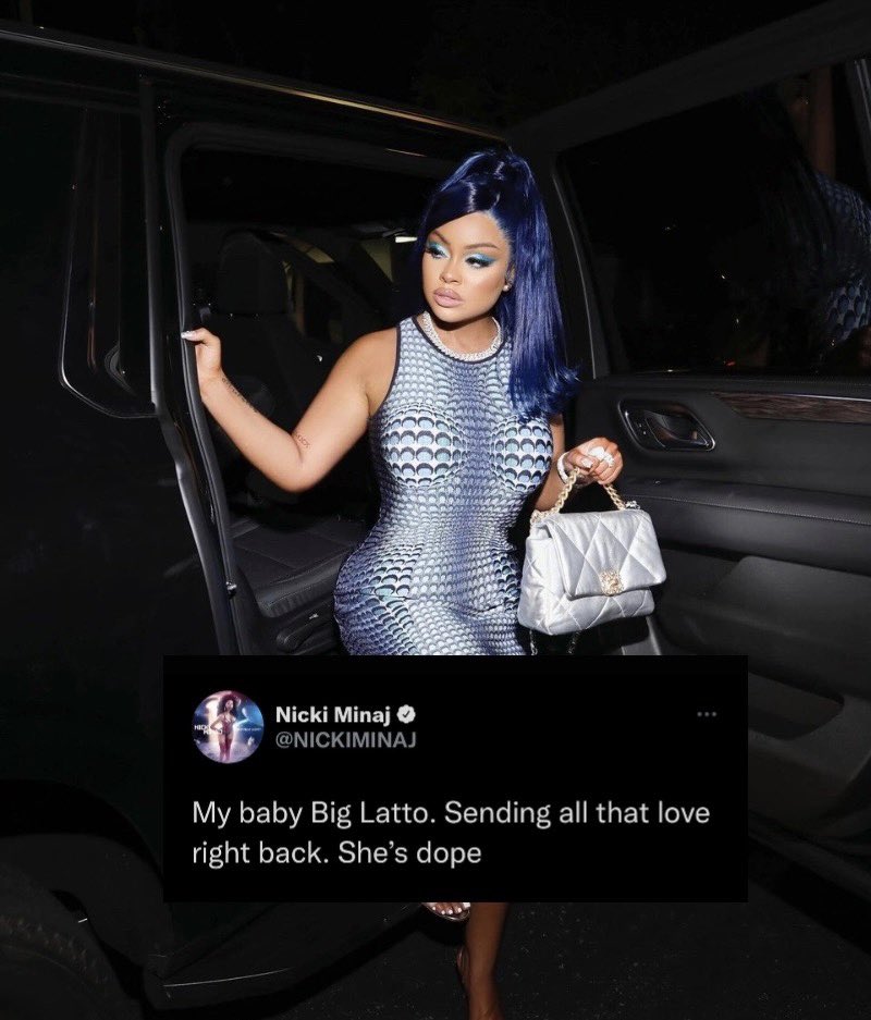 nickivirals's tweet photo. “Nicki Minaj never support female rappers” https://t.co/l69K1xxxZE