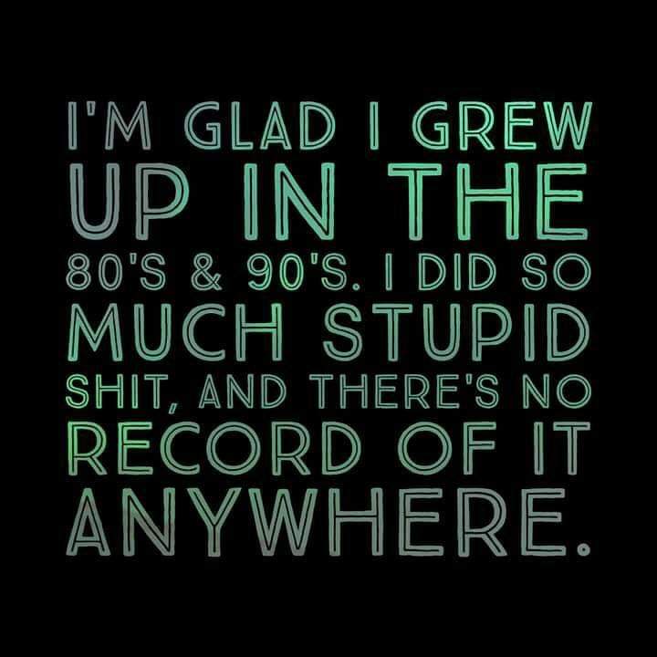 Christannamill2's tweet photo. So true 😂 #80skid #90sKid #80s #90s #nosocialmedia #norecord 
#GoodOldDaysSeries #mondaythoughts #Mondayvibes #MondayMotivaton https://t.co/gmKhk4cqVk