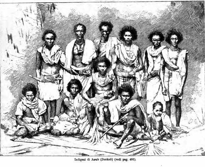 mzeesiraj's tweet photo. @aseb2aden @SamaraunivEthio @khaj_nat @AfariShifa @VoiceOfAfar2 @RAbdiAnalyst @RVInews @SonKalifa Images:- Adaiel Warriors and explanation of Danakil and Adali 1844(top L&amp;R). Abubeker Governor of #Zeila and Dankali natives of Assab #Eritrea 1879-80(bot L&amp;R).
Was #Afar= Danakil+Adaiel coined like #Oromo for the  #Agow Galla: by Abyssinian elites?.
#Galla nation are the #Oromo. https://t.co/Nbar8plSqK