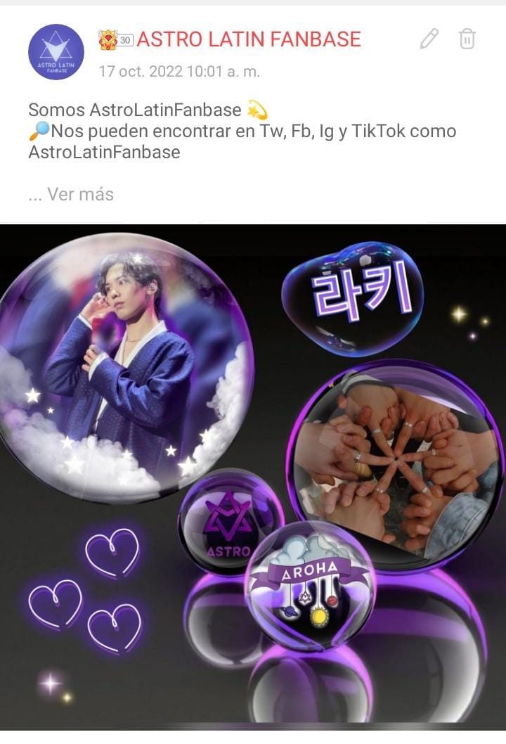 astrolatinfanb's tweet photo. 🗓️ POST DEL DIA (18/10) CHOEAEDOL❤️

🗳️ Vota tus ❤️ diarios en la foto y se guardará el 10% para futuros eventos. 

🚨 GUARDA TUS 💜 PERMANENTES PARA PRÓXIMOS EVENTOS 

Link del post: 
🔗https://t.co/6NgAlis5Cu

💫Team ALFB Choeaedol
#ASTRO  #아스트로  @offclASTRO https://t.co/bGdUHOqEY8