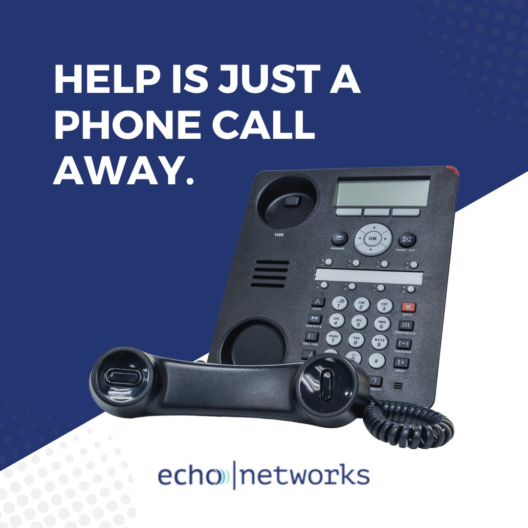 Echo_Net_Works's tweet photo. ✨ We guarantee our customers not only high quality communication tools, but also excellent customer service! Our aftersales team is here for you whenever you need help.

📱 Dial 611 if you need help!

 🌐 https://t.co/q24tm8Ii08  |  ☎️️ 1-866-989-ECHO 

#businessphone #service https://t.co/8Wq3wnn8bx