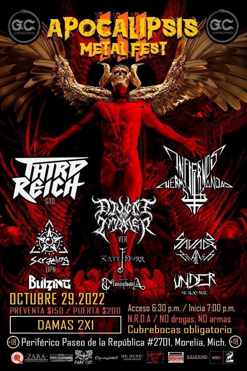 ElBlastBeat's tweet photo. @MercyfulFate_HQ, #BlastFury, #ThirdReich
@HHMETALFEST, @oficialmmf, @dvemx, @killsoundprod
#StayBlast
#BlastBeat105 https://t.co/awETAZNZ35