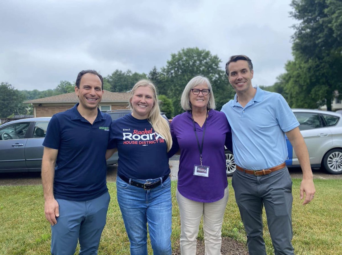 Democrats like Rachel Roarx are in this fight for Kentucky's working families. Up and down the ballot, we're standing up for the health care, jobs and schools everyday Kentuckians deserve.