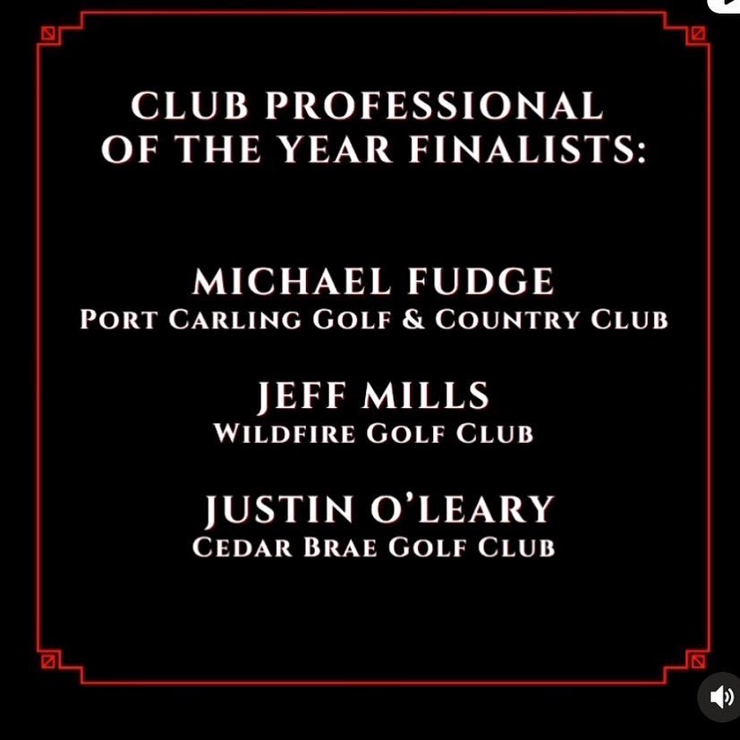 Meghan McDougall (@megmcdougs) on Twitter photo Congratulations to <a href="/JMillsCPGA/">Jeff Mills</a> - a finalist for Club Pro of the Year 🎉🎉
<a href="/GolfWildfire/">Wildfire Golf Club</a> <a href="/PGAofOntario/">PGA of Ontario</a> <a href="/pgaofcanada/">PGA of Canada</a> Congratulations to <a href="/JMillsCPGA/">Jeff Mills</a> - a finalist for Club Pro of the Year 🎉🎉
<a href="/GolfWildfire/">Wildfire Golf Club</a> <a href="/PGAofOntario/">PGA of Ontario</a> <a href="/pgaofcanada/">PGA of Canada</a>