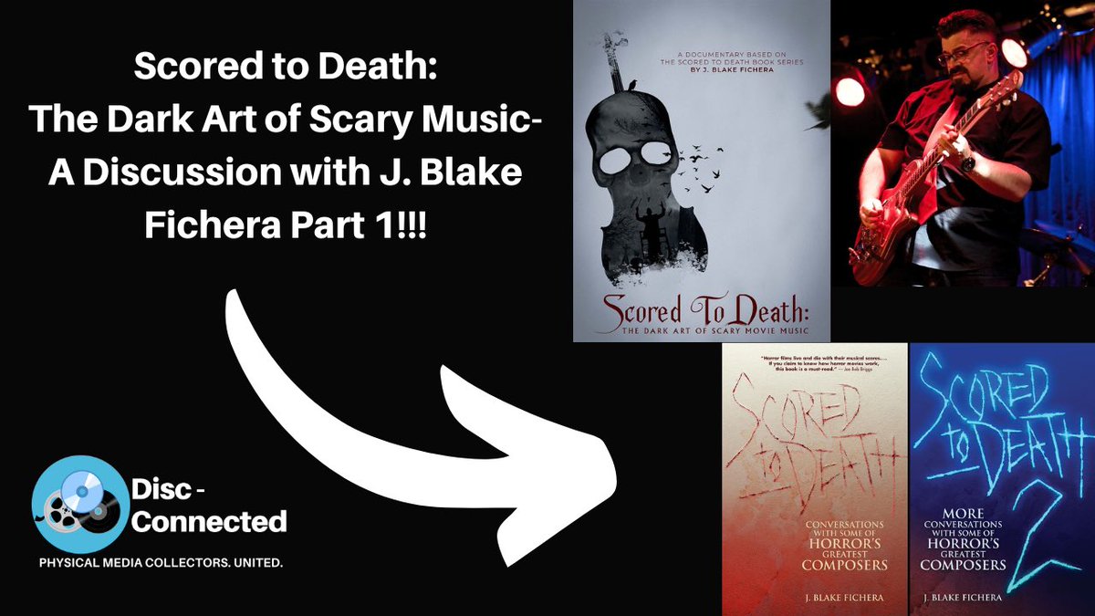 disc_connected's tweet photo. ***VIDEO***
Have you heard of @ScoredtoDeath yet?? Watch Part 1 of the interview I just posted with J. Blake Fichera here: https://t.co/BtDGP90h8y
And then go support the campaign here: https://t.co/0HSlfktpbB
#BluRay #PhysicalMedia #ScoredToDeath #CultMovies #Horror https://t.co/TmtCREKzwz