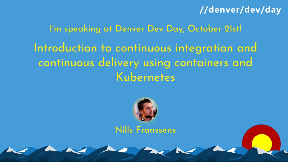 I'm joining the @DenverDevDay this Friday for not one, but TWO talks! Hope to see you all there!