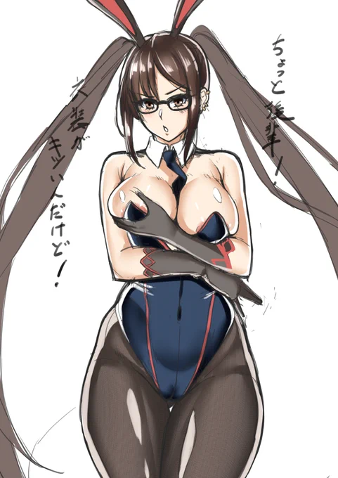 ノープランで描いてたら思いのほか良い感じになったのでツインテ差分も含めて仕上げたいぐっちゃんパイセンのカラーラフ

先輩ホント可愛くて好き(*'ω`*) 