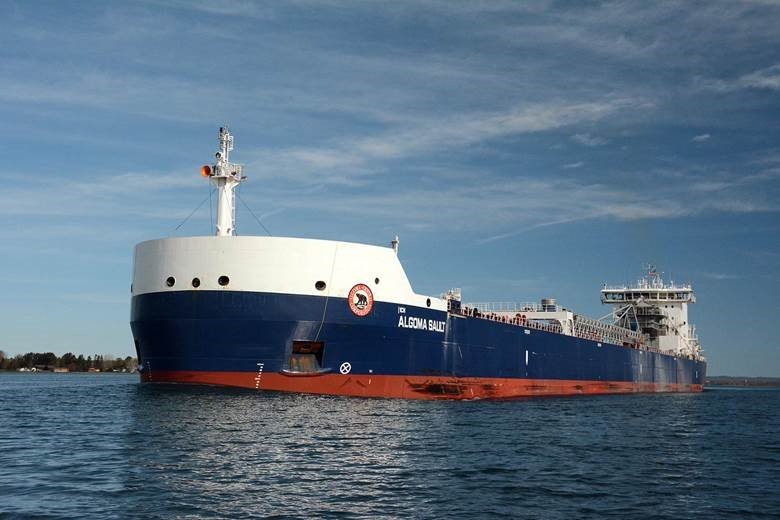 PortGreenBay's tweet photo. A relatively new vessel on the Great Lakes, the Algoma Sault has visited the Port of Green Bay several times this year. The self-unloading freighter began carrying ore, grain, coal and salt in 2018.
#AlgomaSault https://t.co/GWDE2bHogs