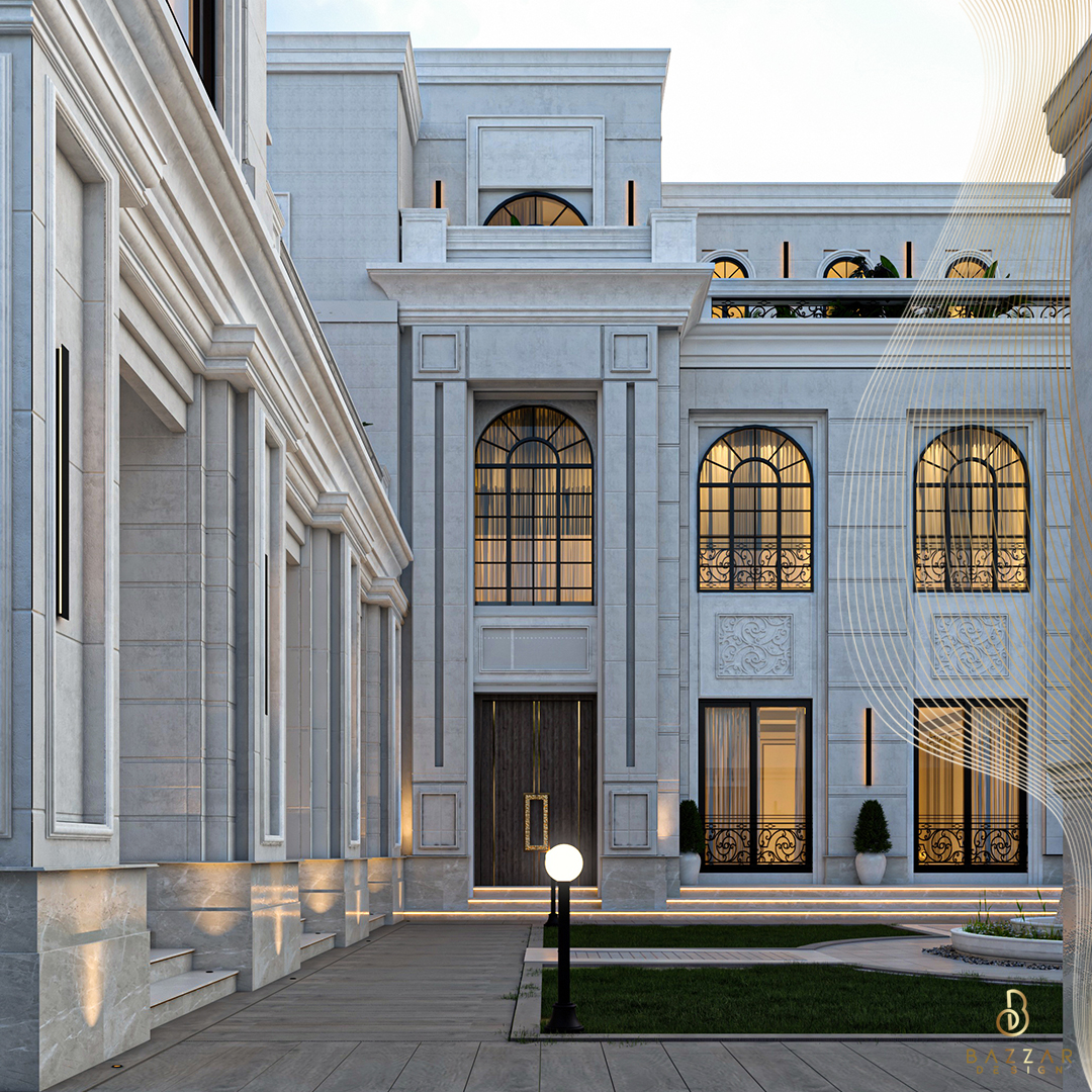 Bazzar_Design's tweet photo. The architectural design of the villa with elegant and vivid way. The texture and color of the building has become one of the ways to create an artistic expression. 
Call Now 0550744722 &amp; 0549488299
#bazzar_design #interiordesign #interiordesigner #homedesign #interior #interiors https://t.co/KQoRC8wOys