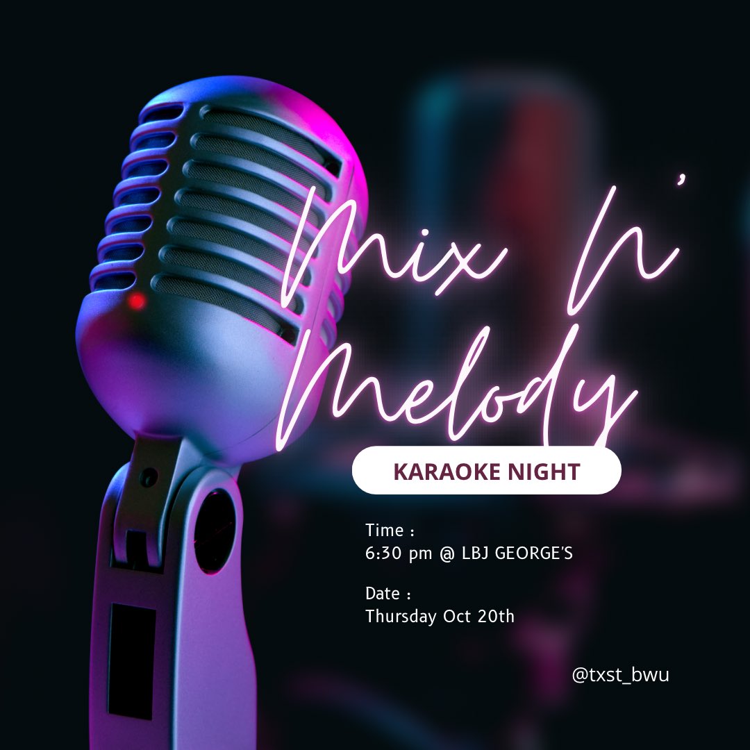 Can you shoutout your label like lil baby? I know we can.

Come sing your heart out with us this Thursday in George’s for our Karaoke night! 
 I heard there would be lots of opportunities to sing with your bestie westies 👀❤️