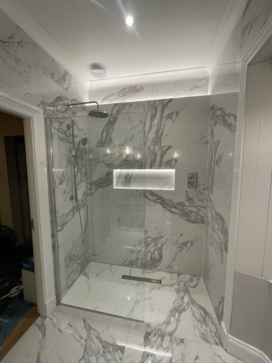 When the graft is worth the reward 🫡
 @ KaneConceptBathrooms