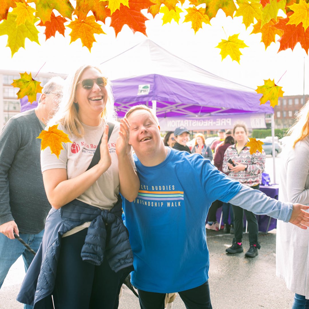 Thanks to our amazing Boston community, we have officially raised $45,000 for inclusion! ⭐️ 

We have a new fundraising goal of $60,000 and you can help us reach it! 

Remember — register at the link in our bio and raise $50 to earn an official Friendship Walk t-shirt! 🤍