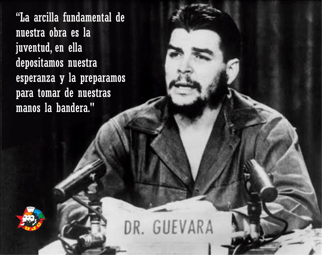 #FidelPorSiempre: "No venimos a despedir al Che y sus heroicos compañeros. Venimos a recibirlos.. Veo, además, al Che como un gigante moral que crece cada día, cuya imagen, cuya fuerza, cuya influencia se han multiplicado por toda la tierra" 
#CheEntreNosotros <a href="/aylinalvarezG/">Aylín Alvarez García</a>