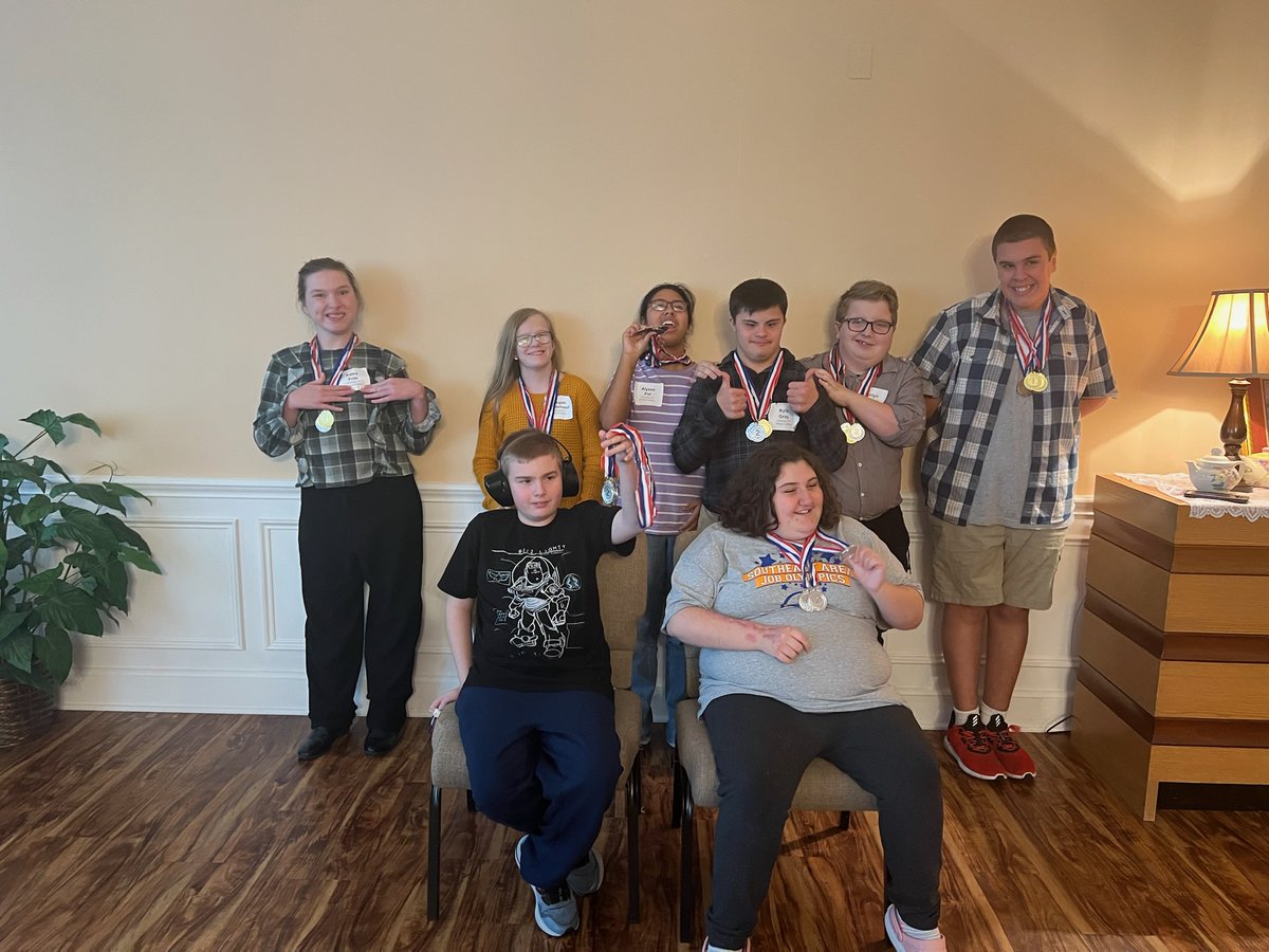 R7SPED_Dir's tweet photo. October 13th, Farmington hosted  our regional Job Olympics, an opportunity for students to compete in vocational skills training. It was a great day, and we had a tremendous turnout. https://t.co/d0FU4mRPiW