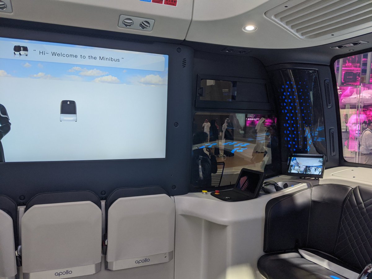 parmarthmori's tweet image. A bus that can ride independently, without driver on board 🚌

#driverlessbus #autonomousbus #GITEX2022 #GITEX #WTC #WorldTradeCentre #DigitalDubai #PMcommu #ITBusinessman #TechEntrepreneur #Parmarth #ParmarthMori #Dubai @GITEX_GLOBAL