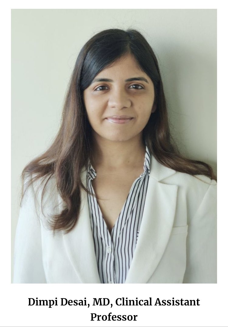 A warm welcome to our newest @StanfordEndo faculty member Dr. Dimpi Desai! Dr. Desai completed her endocrinology fellowship training @PennMedicine and her areas of clinical focus include diabetes, obesity and thyroid disorders.