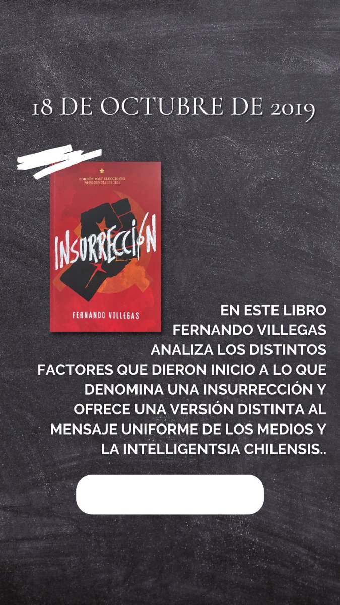 ChemaLibreria's tweet photo. Libros para la fecha 📚👌
#ñunoa #NadaQueCelebrar #Carabineros #EstallidoSocial
https://t.co/ZtPClQbbLy https://t.co/ieoWfZVsaT