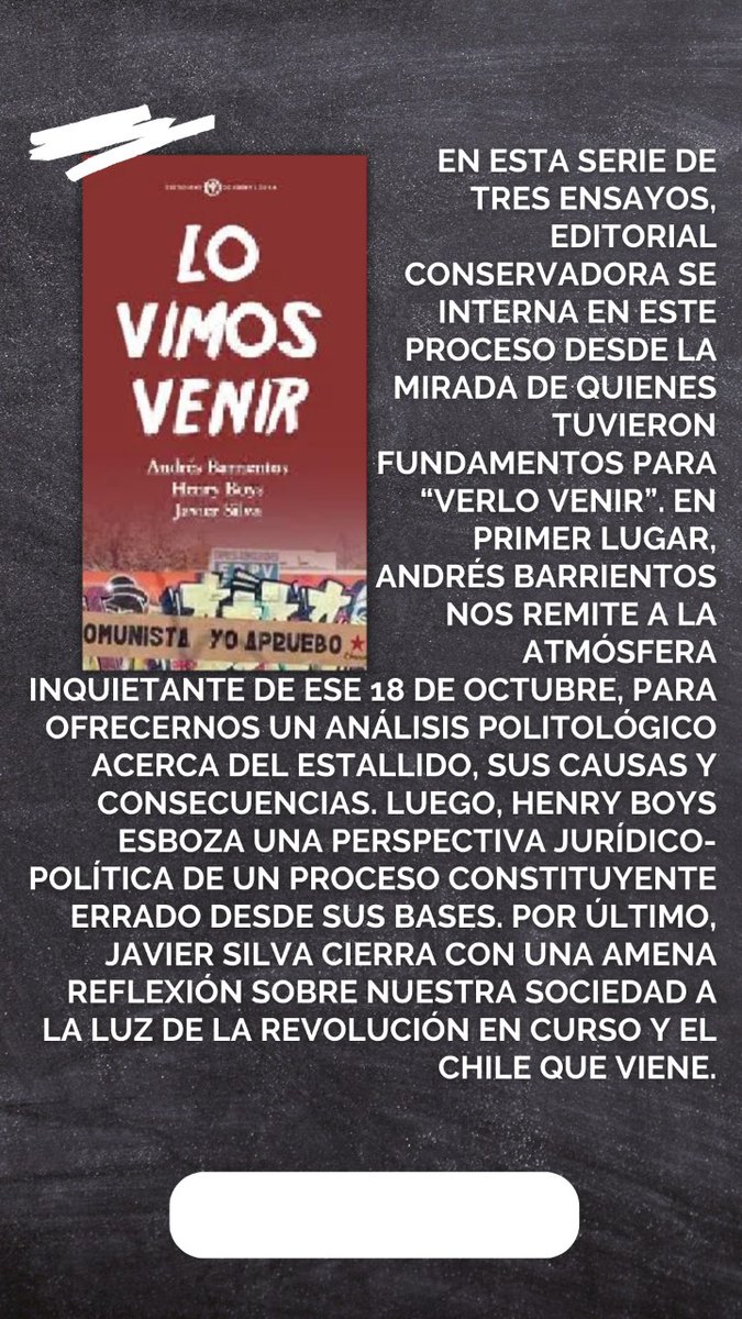 ChemaLibreria's tweet photo. Libros para la fecha 📚👌
#ñunoa #NadaQueCelebrar #Carabineros #EstallidoSocial
https://t.co/ZtPClQbbLy https://t.co/ieoWfZVsaT