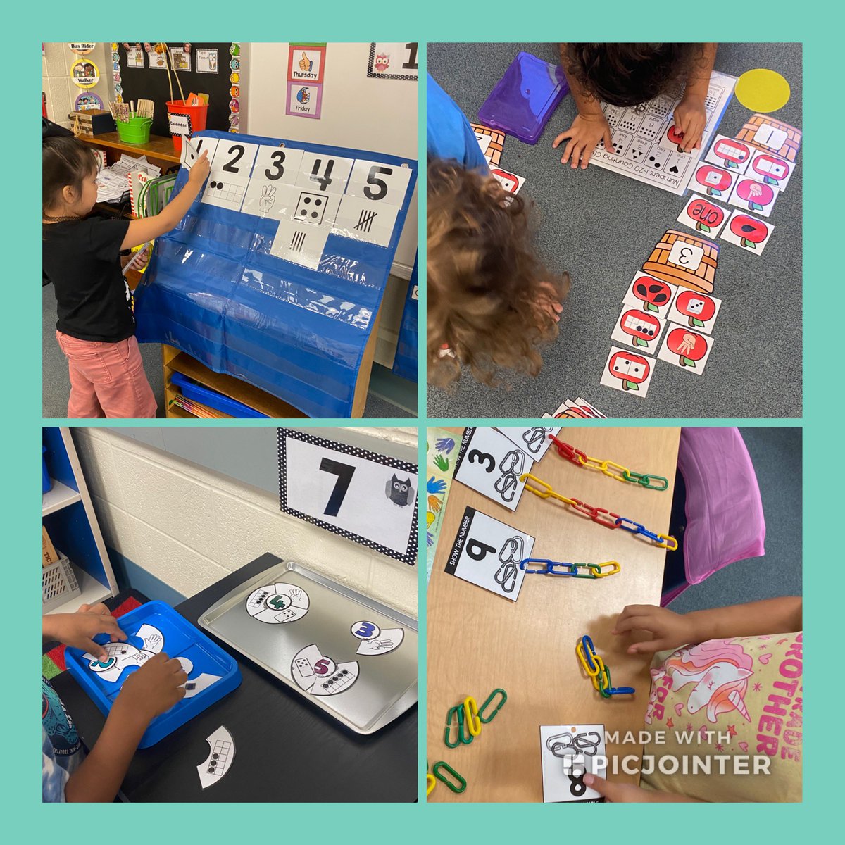 Loved watching <a href="/amartin1_teach/">April Martin</a>’s math workstations in action!! Amazing organization and the kids loved talking about the math they were doing! LOVE IT! ❤️🙌🏼🤩 @pisdmathchat