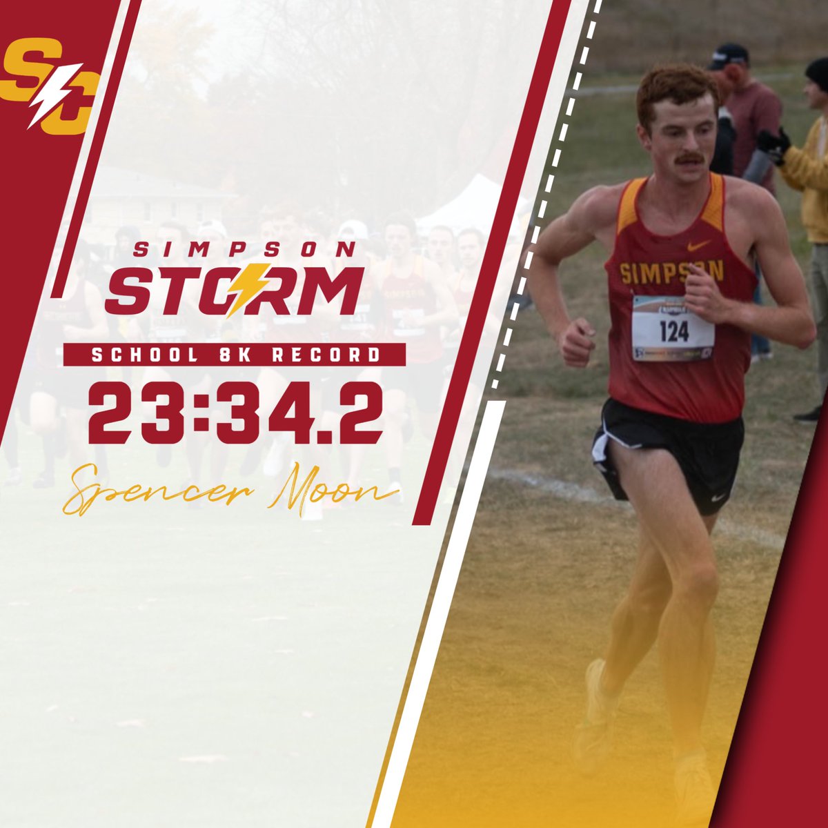 SimpsonXCTF's tweet photo. π¨School Record Alertπ¨ #SCXC #RollStorm https://t.co/uRDFwElFWJ
