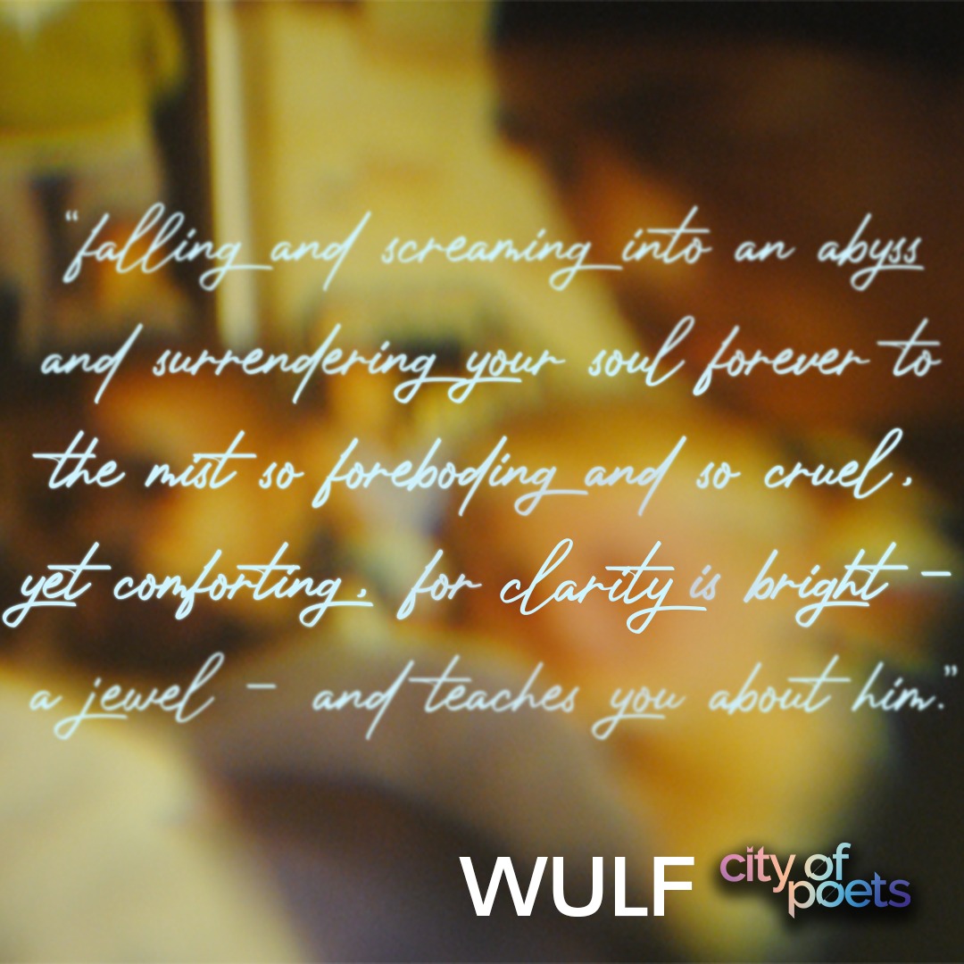 City_of_Poets's tweet photo. This week's featured poem is called 'Clarity is Sought' by Wulf.
Head over to our website to read more!

https://t.co/Crq5k6qyXN

#cityofpoets #glasgow #poetrycommunity #poem #writing https://t.co/6jxgZHEG4h